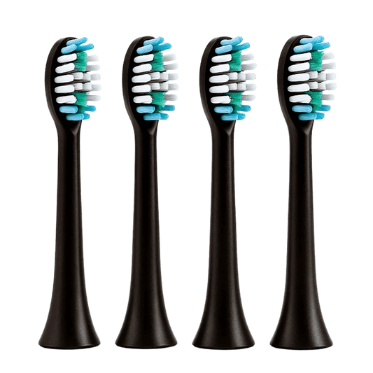 Sonic S100 Advanced™ Ersatzbürsten – Schwarz (4er-Pack) - ElektronikSpezialist
